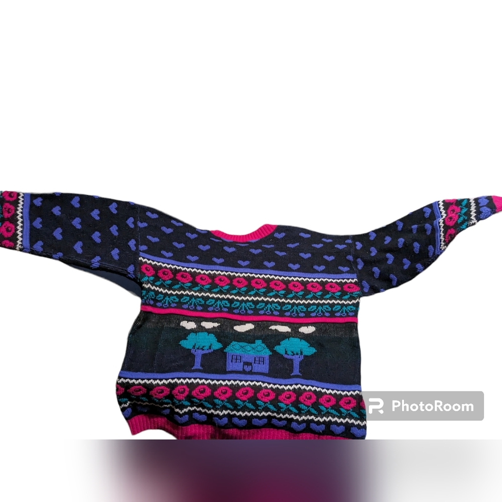 Vintage Patterned Sweater
